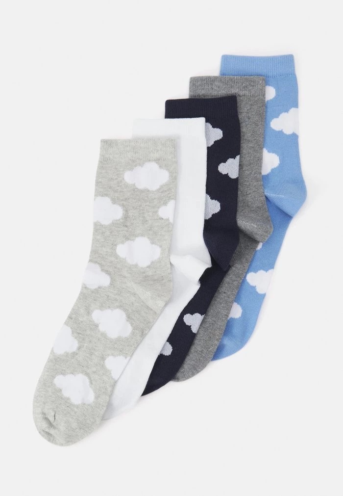 Bas ANNA FIELD Anna Field 5pk Cloud Socks Multi Femme | HSX-7329501